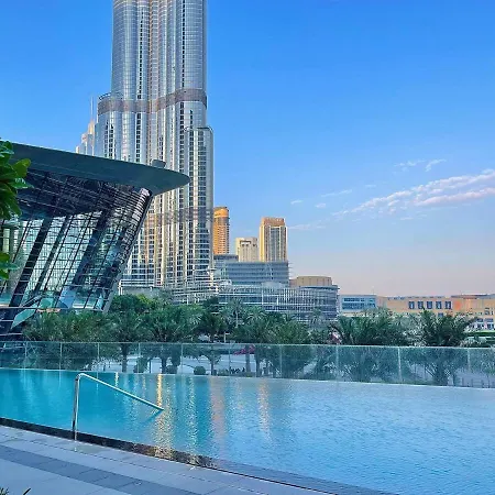 Direct Burj Khalifa & Fountain Views Lux 2Br Apartment Dubai Exterior photo