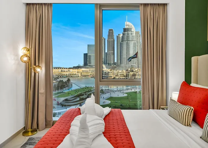 Direct Burj Khalifa & Fountain Views Lux 2Br