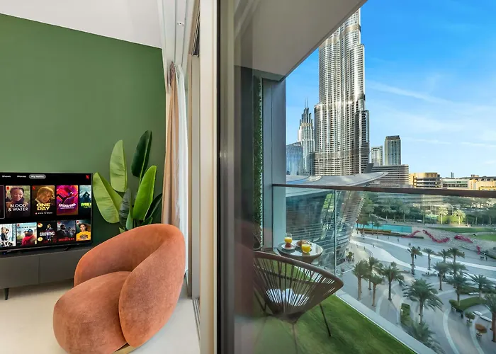 Direct Burj Khalifa & Fountain Views Lux 2Br