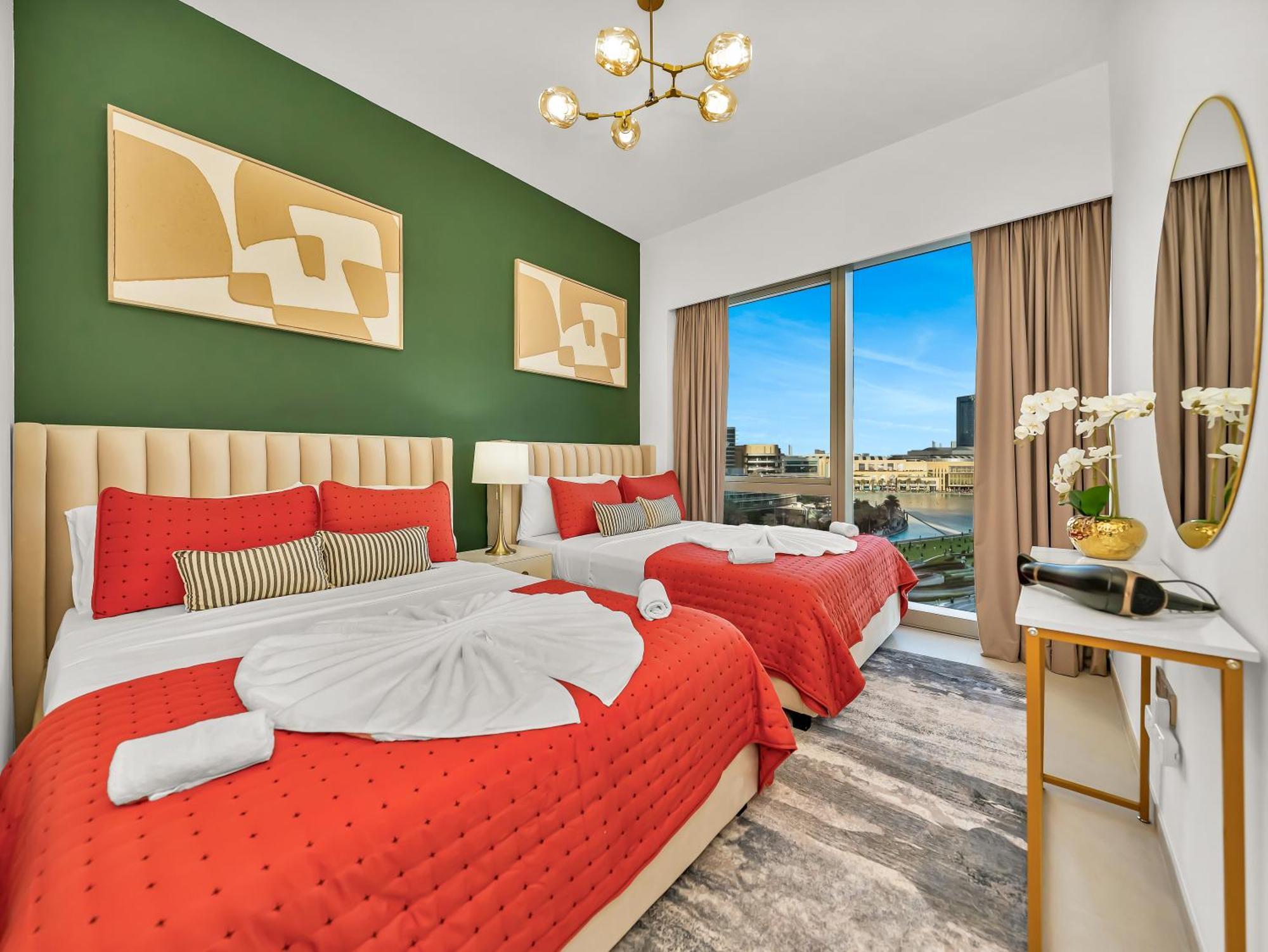 Apartment Direct Burj Khalifa & Fountain Views Lux 2br