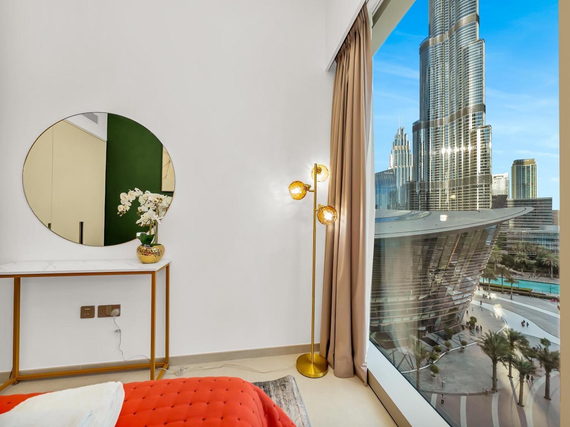 Direct Burj Khalifa & Fountain Views Lux 2br Apartment *