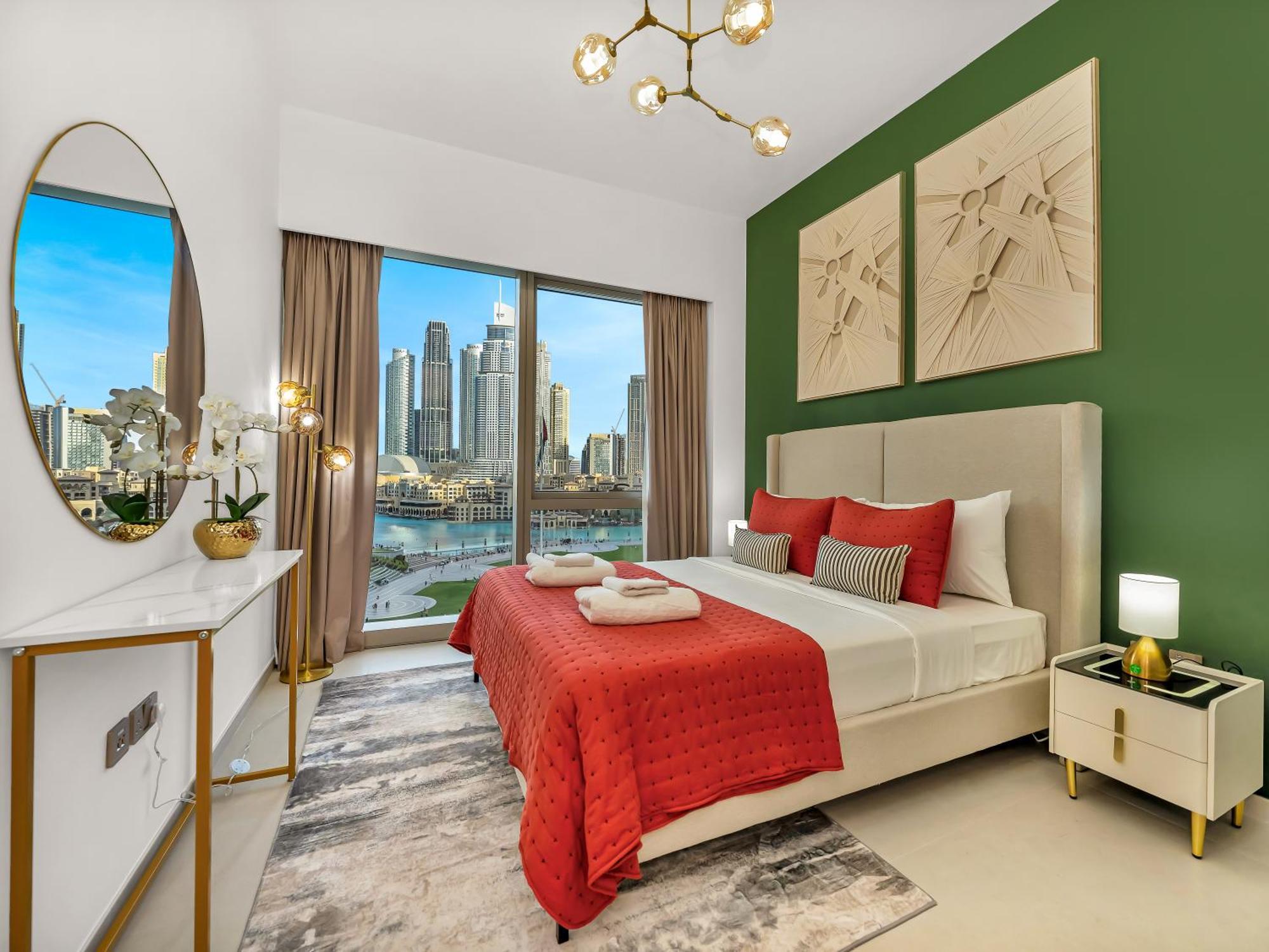 Direct Burj Khalifa & Fountain Views Lux 2br *