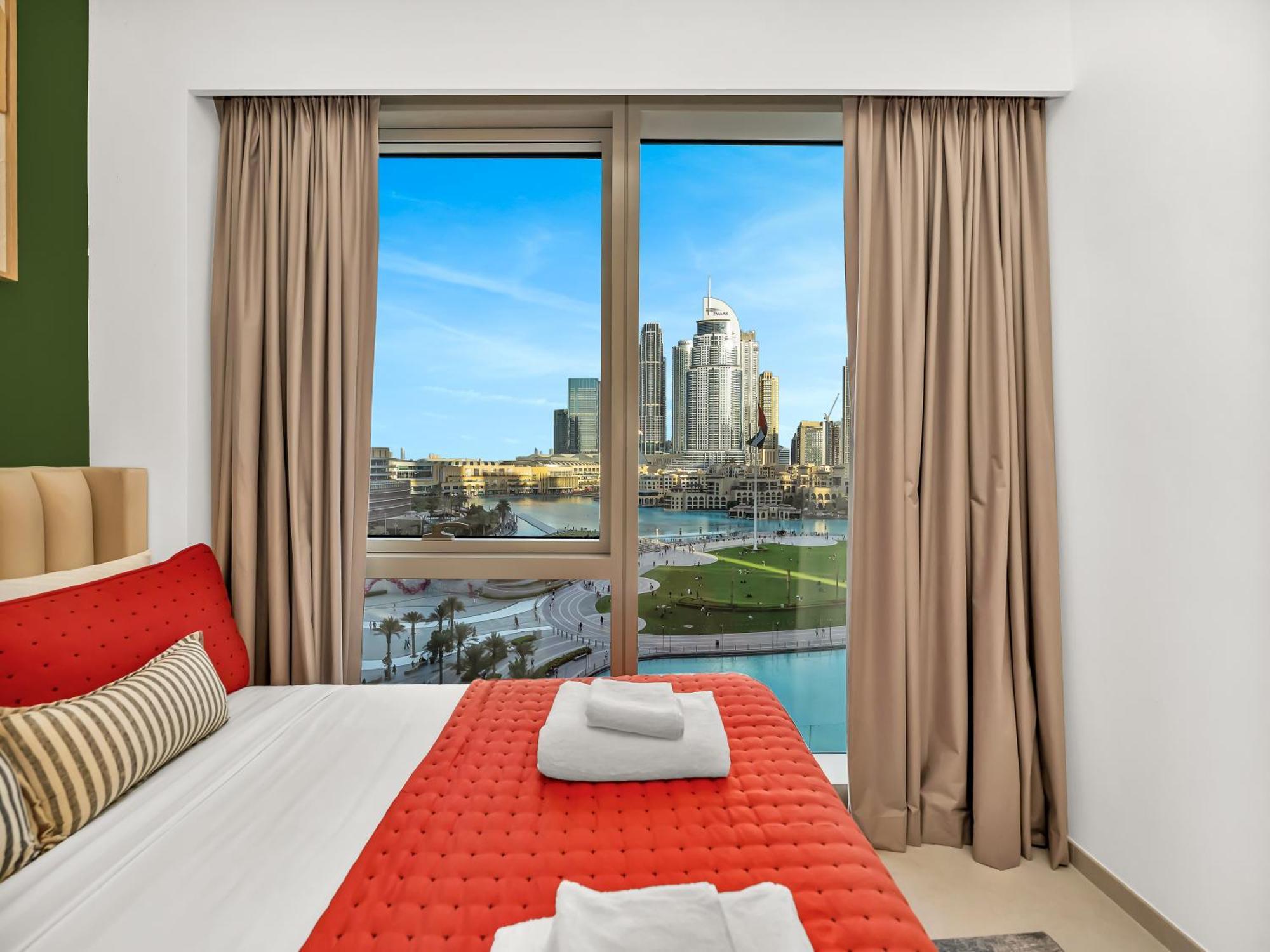 Direct Burj Khalifa & Fountain Views Lux 2br Dubai